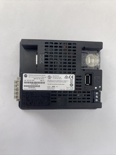 ALLEN BRADLEY 2711C-T4T PANELVIEW C400 COMPONENTE TERMINAL DE 4 PULGADAS SER A 24VDC - Imagen 4 de 8