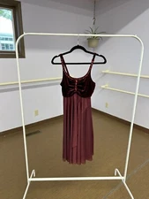 Women's Dance Costume, Revolution Dancewear, Adult Medium, Ruby, New