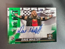 2021 Topps NXT Dave Mastiff RC Green WeAreNXT Autograph #A-DM Serial #48/99