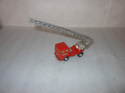 GAMA 9291 Mini-Gama Faun Feuerwehr LKW Drehleiter rot ohne OVP