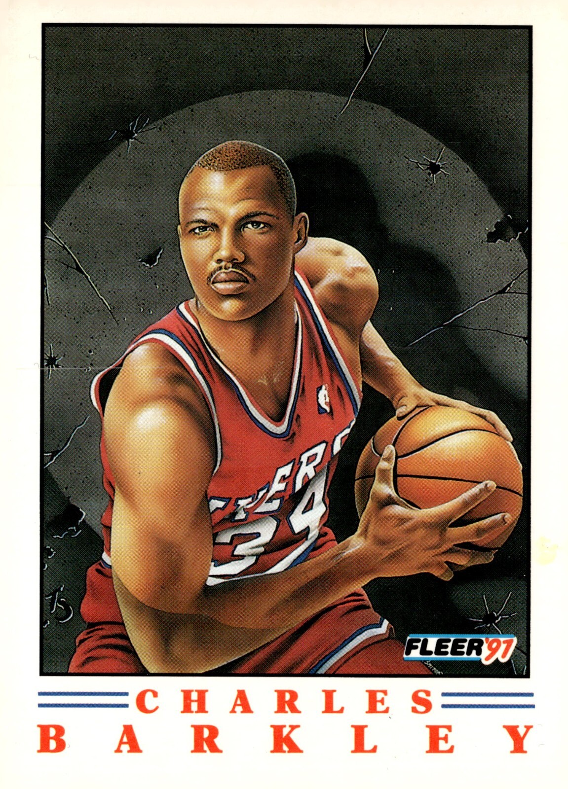 1991-92 Fleer Charles Barkley Pro Visions #3 76ers