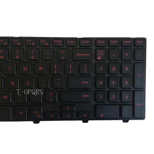 NEU FÜR DELL Inspiron 15-7559 15-7557 7557 7559 US-Tastatur ROT Hintergrundbeleuchtung - Bild 4 von 4