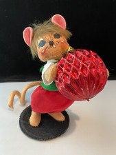 Annalee 7  2008 Christmas Mouse With Ornament