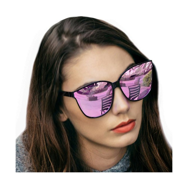 dramatic cat eye sunglasses