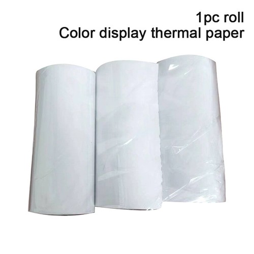 1PC Mini Self-adhesive Printer Paper Transparent Thermal Sticker 5.7 X 2.5cm _si - Photo 16/18