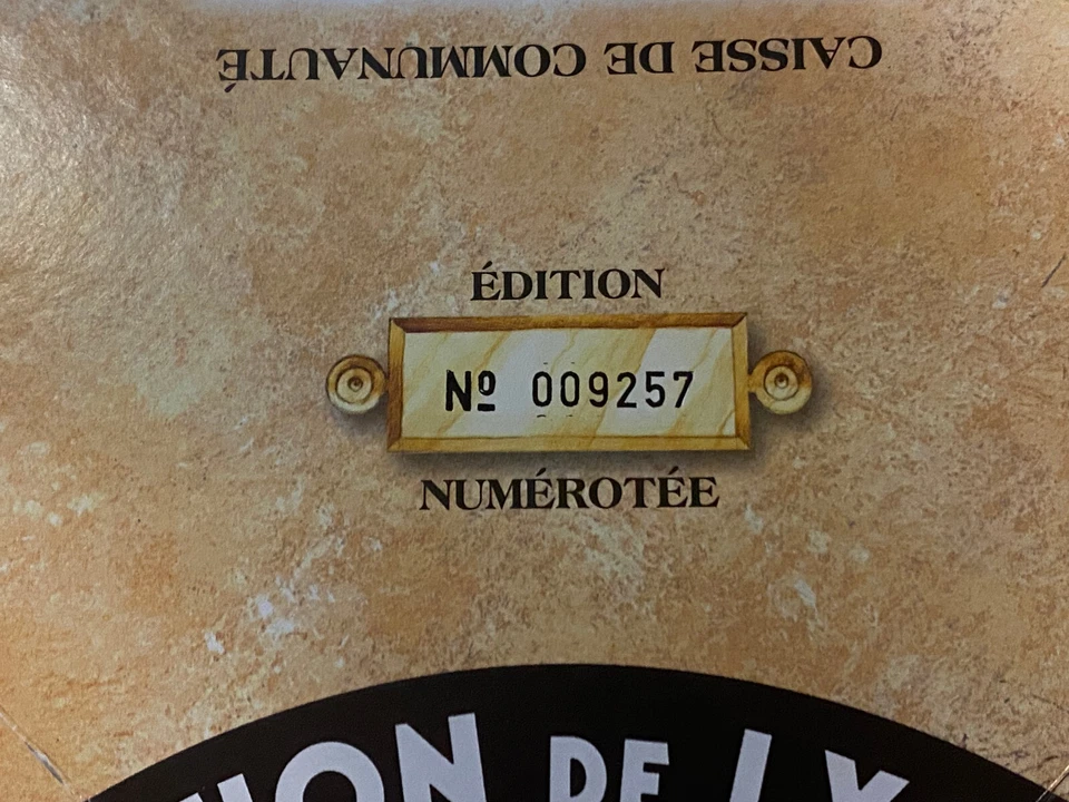Monopoly: Edition de Lyon - Tilsit 1998 - Complete! FRENCH! Limited Edition 9257 - Image 4 of 4