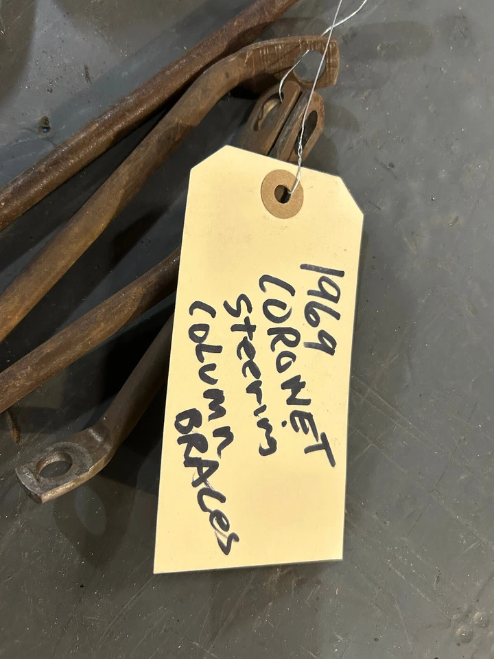 Dodge Coronet Charger 1968 1969 1970 soporte de pedal de freno soportes de varilla Foto 2 de 4