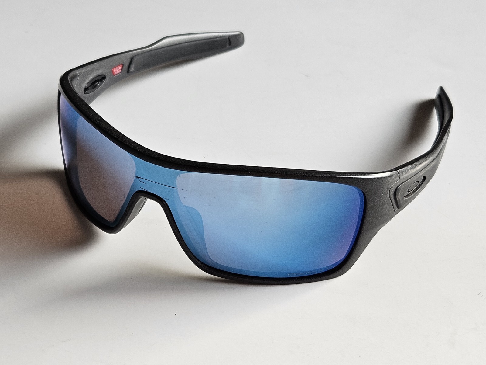 Oakley Turbine Rotor Deep Water Prizm P Lenses Minor Scratches eBay