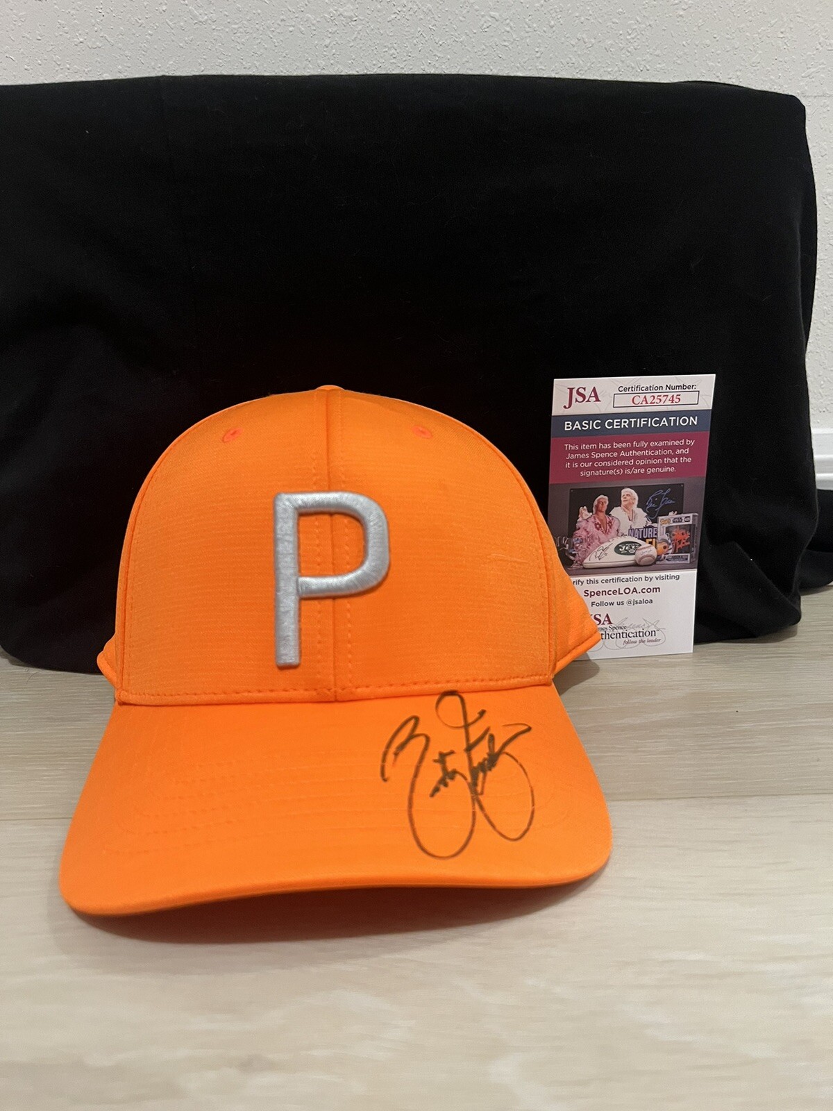 Rickie Fowler Autographed Signed Puma Hat JSA COA PGA Golf 