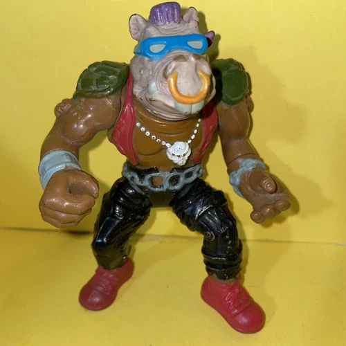C26 Playmates Bebop Teenage Mutant Ninja Turtles Vintage 1988 TMNT Figure