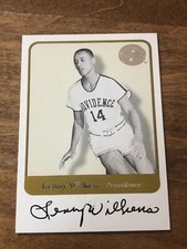 2001 Fleer Lenny Wilkens Greats of the Game Auto LEGEND