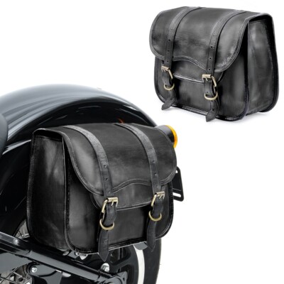 Saddlebags Pair for Indian Scout Bobber / Twenty SV1 8L blk
