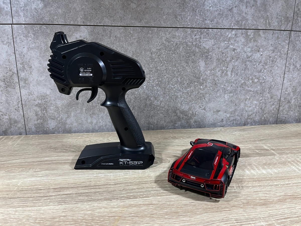 Used Very Rare Kyosho MINI-Z Racer RWD MR-03W KT-531P Propo set F