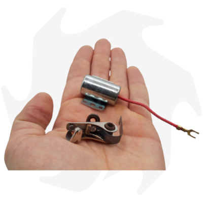 Puntine platinate e condensatore per motori Lombardini LA 60 – 65 – 80 – 90 Puntine platinate e condensatore per motori Lombardini LA 60 – 65 – 80 – 90