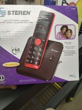 Steren DECT 6.0 Cordless Phone with Caller ID and Large Color LCD
