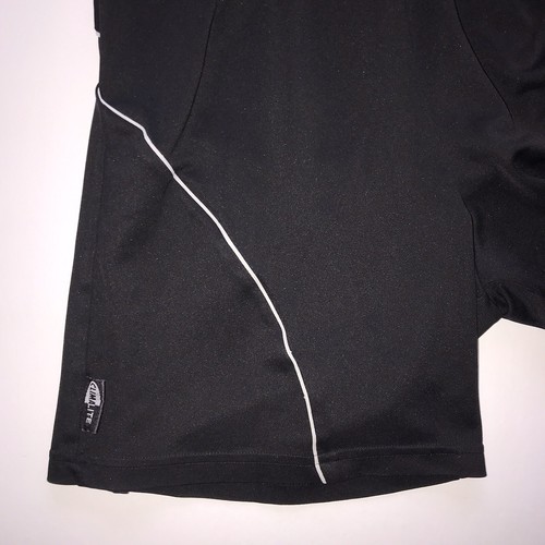 Y2K ADIDAS Shorts Boys Large Black Striped Sport Soccer Clima365 Athletic Shorts - Picture 4 of 13