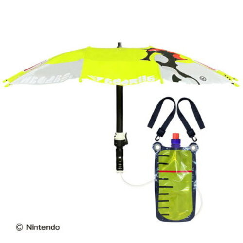 Art Ink 3 Tank Toy Gun Parashelter Yellow Sun Water Splatoon - Picture 2 of 8