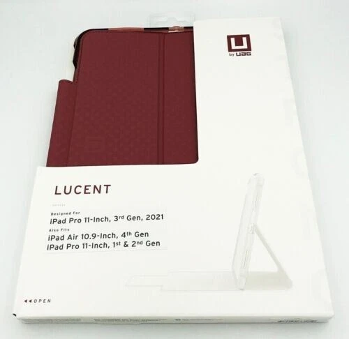NUEVO UAG Lucent Funda para iPad Pro 3ª/2ª/1ª Generación 11"- Berenjena/Rosa Polvorienta Foto 3 de 4
