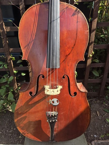Fine Quality French Jerome Thibouville Lamy Cello Circa 1900