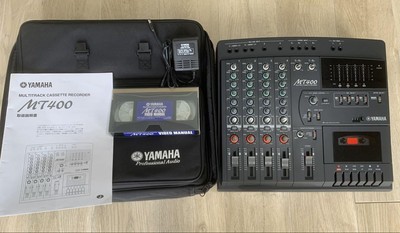 YAMAHA マルチトラックカセットレコーダー MT400 ケース付き YAMAHA マルチトラックカセットレコーダー MT400 ケース付き