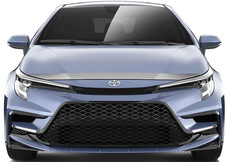 2020-2025 Toyota Corolla Chrome Aeroskin Low Profile Hood Bug Shield Protector 2020-2025 Toyota Corolla Chrome Aeroskin Low Profile Hood Bug Shield Protector