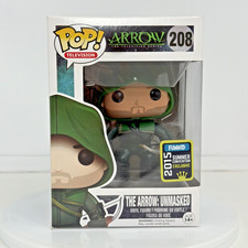 Funko Pop! The Arrow Unmasked #208 2015 SDCC Exclusive Convention TV Series New