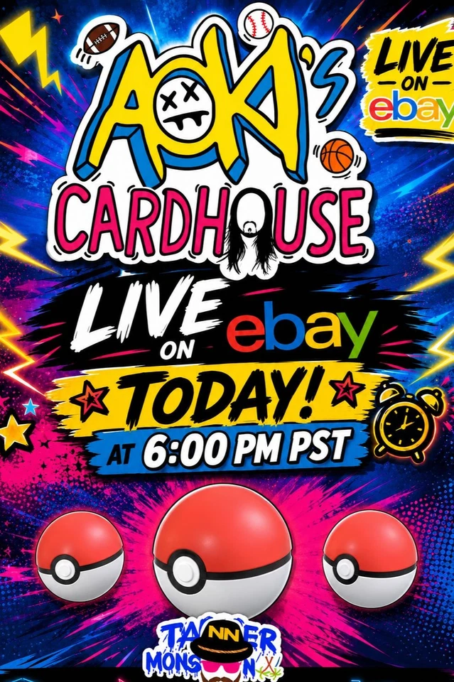 Aoki's Cardhouse eBay Live