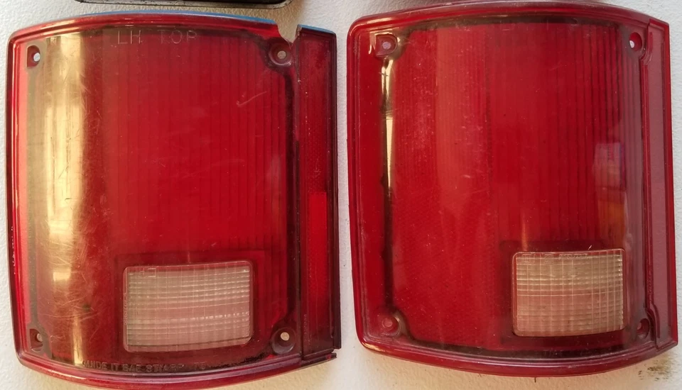 4x Lente de luz trasera para camioneta Chevrolet C10 1973-1991 +2 GM internas ¡Enviado por OEM! Foto 4 de 4