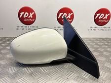 SUUZKI VITARA MK4 2015-2019 GENUINE DRIVER SIDE HEATED WING MIRROR WHITE 26U