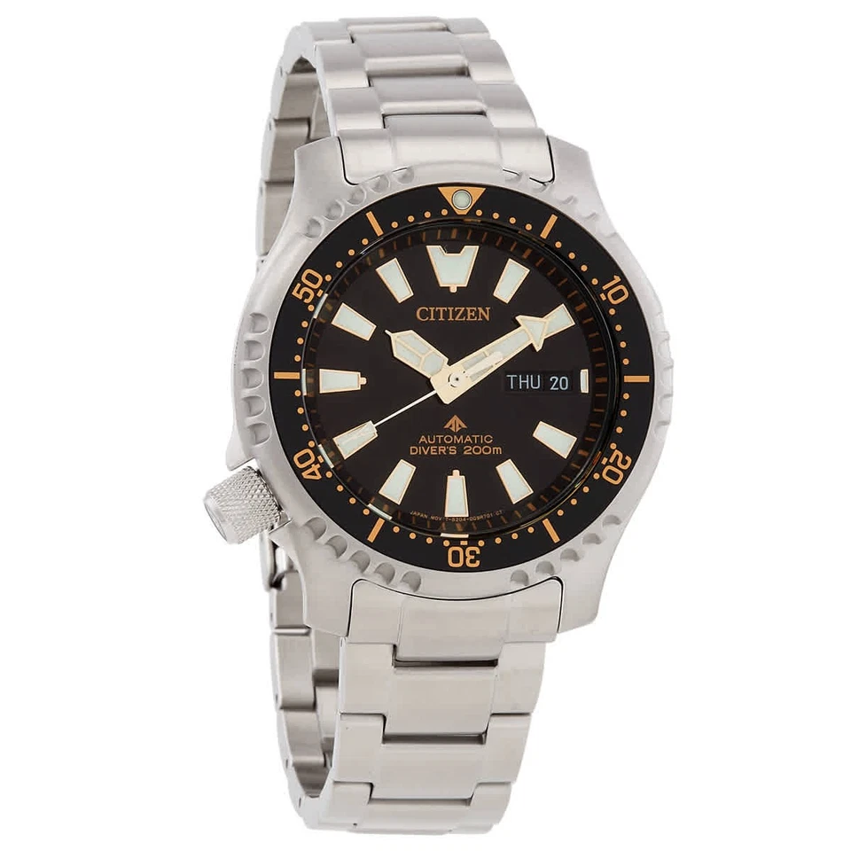 Reloj para hombre Citizen Promaster automático esfera negra NY0160-66E