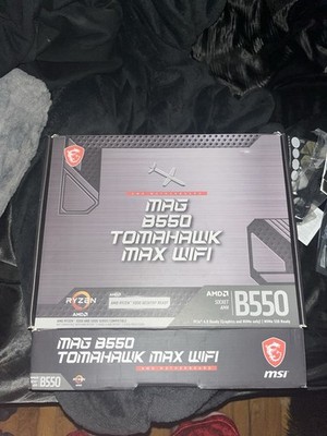 MSI MAG B550 Tomahawk MAX WIFI ATX AM4 DDR4 WiFi 6E Gaming Motherboard