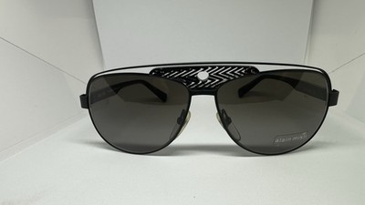 ALAIN MIKLI AL1206 M058 1520 58-12-150 BLACK TORTOISE SUNGLASSES NEW RARE