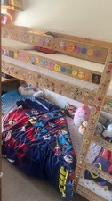 Kids Bunk Bed Double Single with Both Mattresses