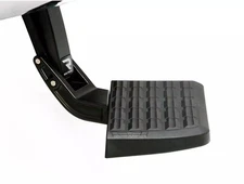 RealTruck AMP Research BedStep Black Rear Bed Entry Drop Down Step