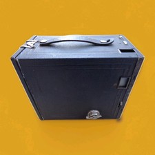 VTG EASTMAN KODAK CO. BROWNIE No. 2A CAMERA Rare Technology Model C