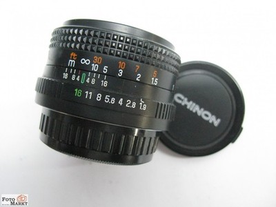 Auto Chinon 1:1,9/ 50 mm Pentax-K Bajonett Objektiv lens - Made in Japan