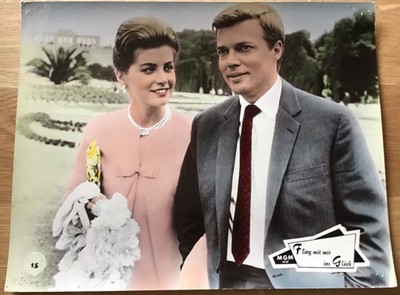Dolores Hart Karlheinz Böhm FLIEG MIT MIR INS GLÜCK Portrait Aushangfoto #15