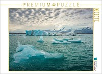 Calvendo Puzzle Iceland, JöKulsáRlóN Glacier Lagoon | 1000 Pieces, Finished Size
