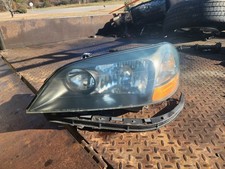 01-03 Acura Cl Type-s 3.2l Driver Left Side Headlight Assembly Black Crack Lk