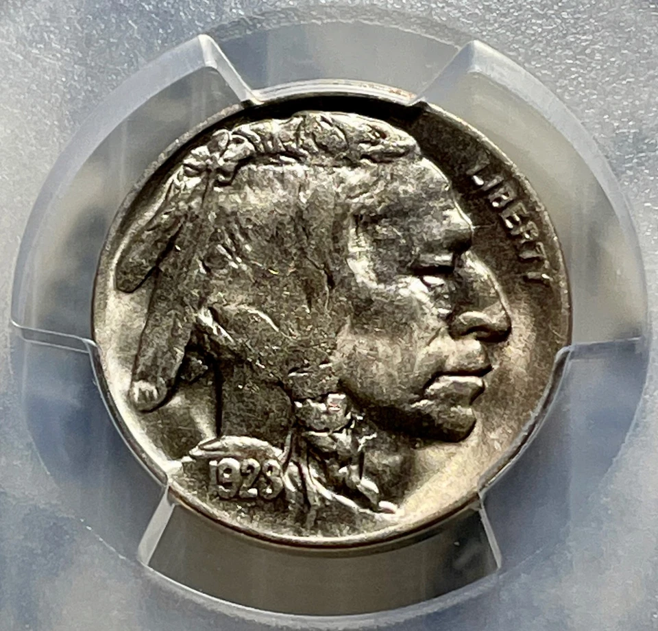 1928-D 5C Buffalo Nickel PCGS MS62 / Ex. NGC MS63 - Image 3 of 4