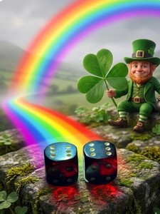 Art deco Czechoslovakia faturan cherry bakelite oversize dice pair 012826@