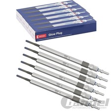 6x DENSO GL&Uuml;HKERZEN passend f&uuml;r MERCEDES BENZ W204 W212 W221 B906 W639 S204 W461