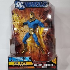 2008 DC Universe Classics Wave 8 Giganta BAF MOC Dr Fate Figure Gold Variant