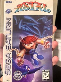 Astal Sega Saturn Manual Only