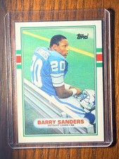 1989 Topps Barry Sanders Rookie Card