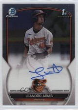 Leandro Arias Bowman Chrome 2023 Auto