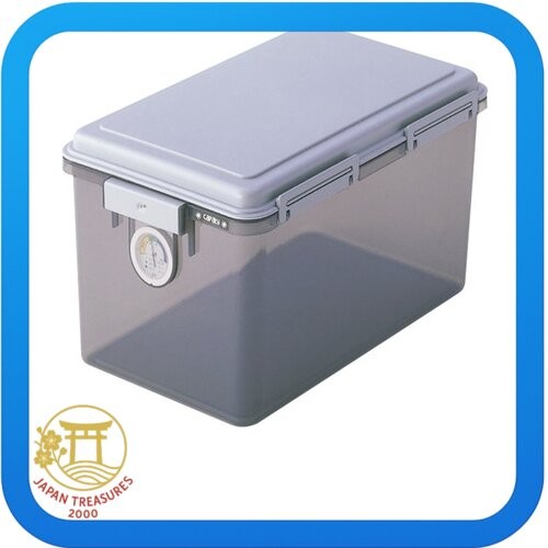 Nakabayashi 97025 Capacati Dry Box Moisture-proof Box 6.5 gal (27 L) Gray - Picture 1 of 5
