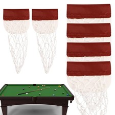 Pool Table Pocket Billiard Pockets Replacement Professional Snooker Net Positive