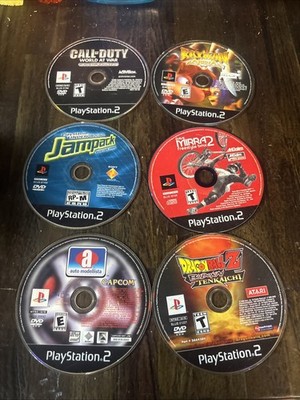 Auto Modellista, Call Of  Duty, Ans More Sony PlayStation 2, No cases Lot Of 6
