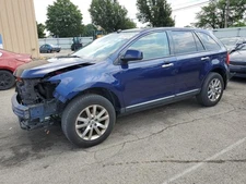 Used Front Left Door Assembly Front fits: 2011 Ford Edge w/o acoustic glass blac